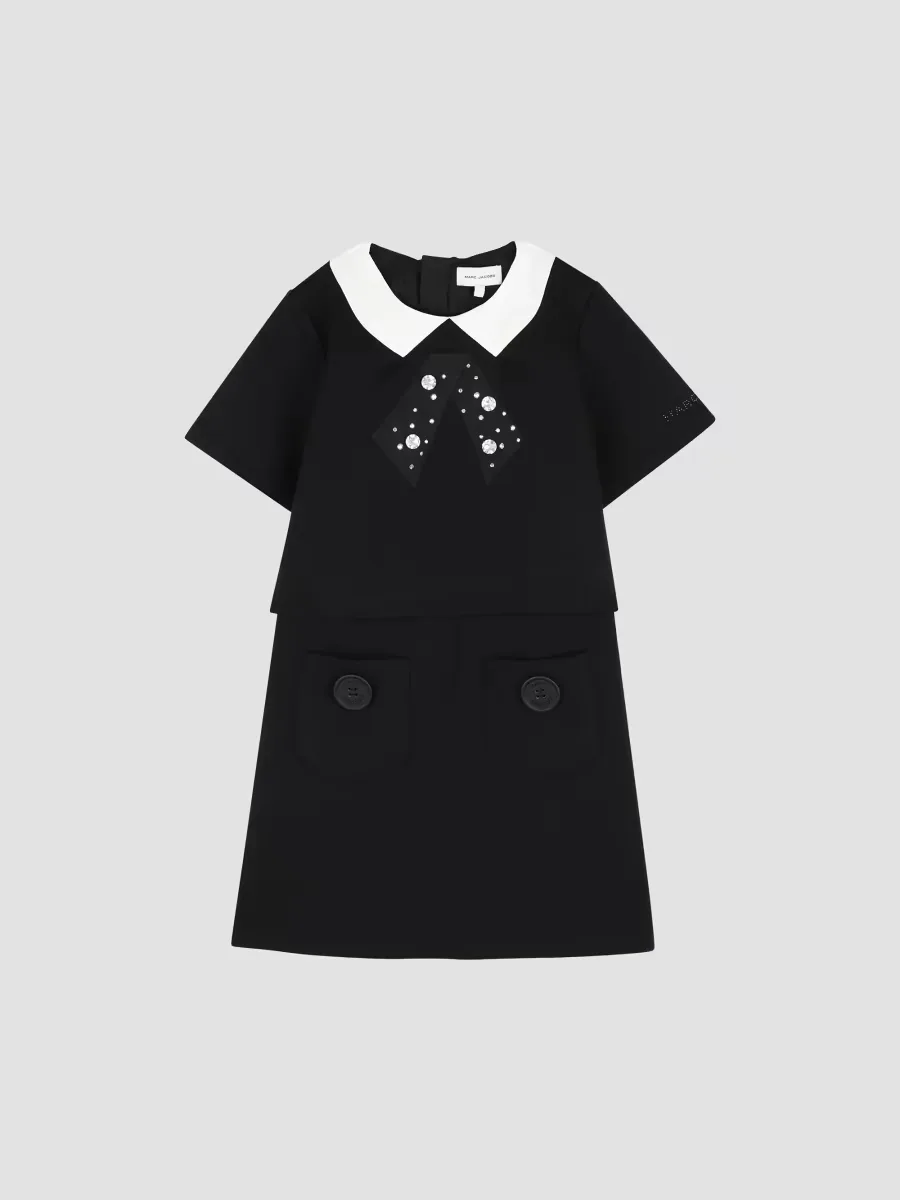 Embellished Short-Sleeve Dress by Marc Jacobs