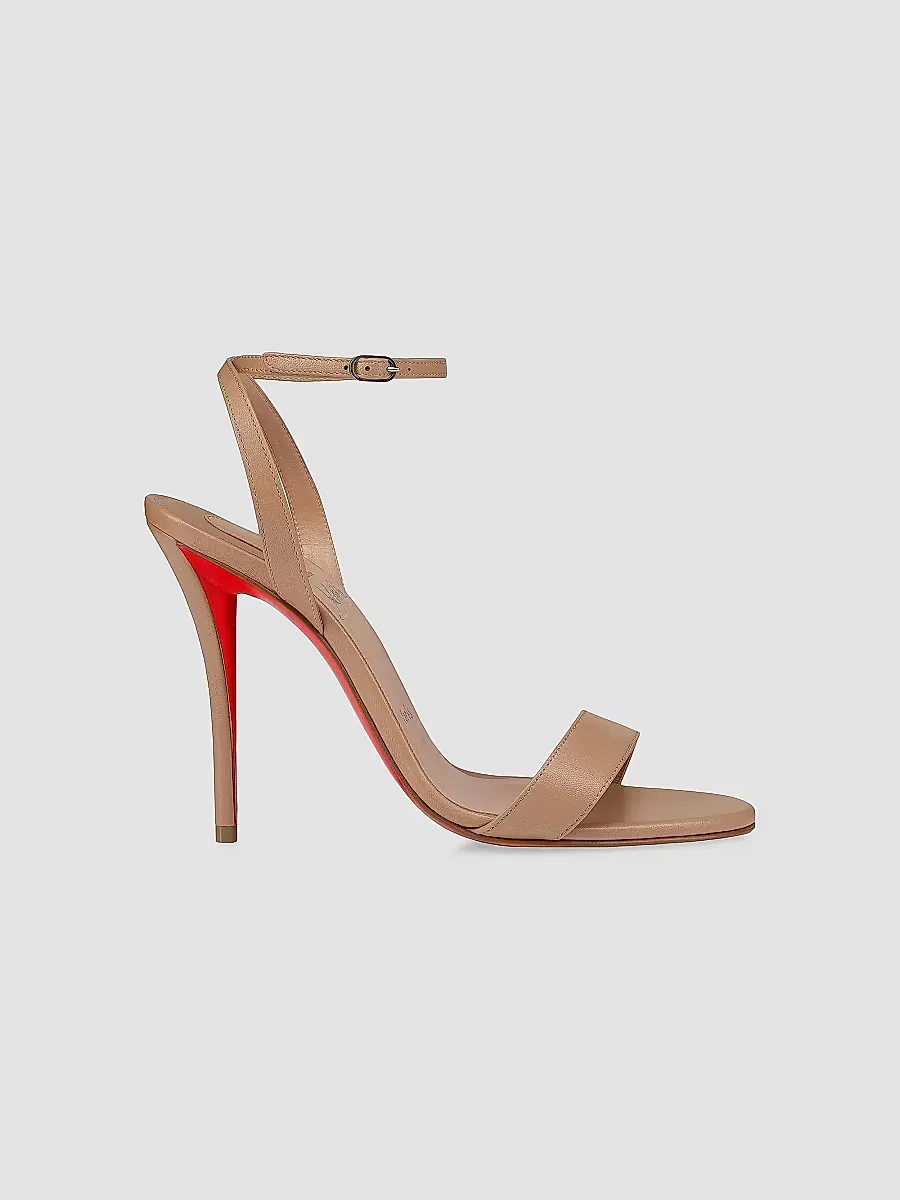 Miss Z 100MM Leather Sandals
