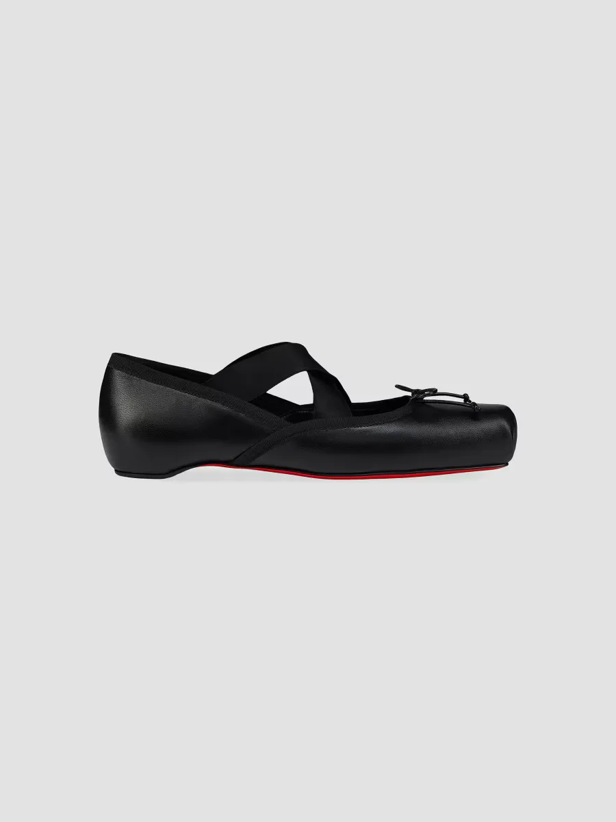 Cassiasticina Leather Ballerinas by Christian Louboutin