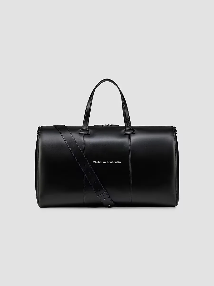 Tactical Leather Duffel Bag by Christian Louboutin