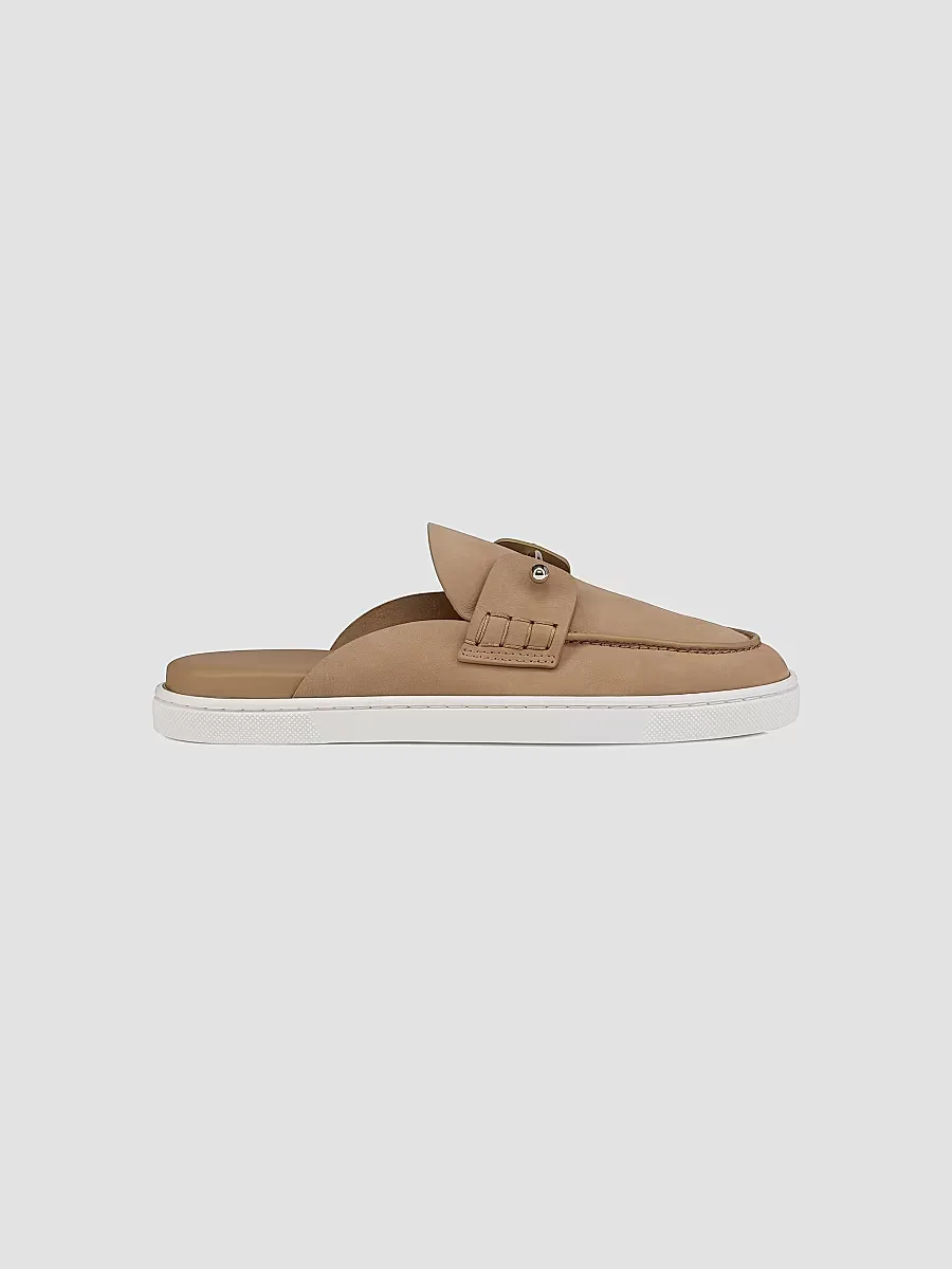 Chanme Suede Mule Boat Shoes