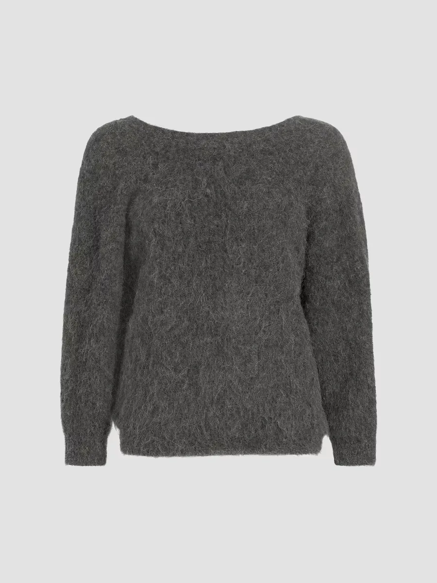 Fill Alpaca-Blend Twist Sweater by ba & sh