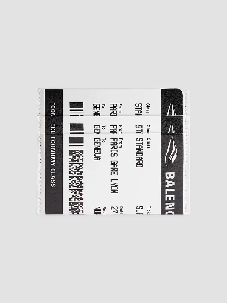 Passport Boarding Card Holder by Balenciaga