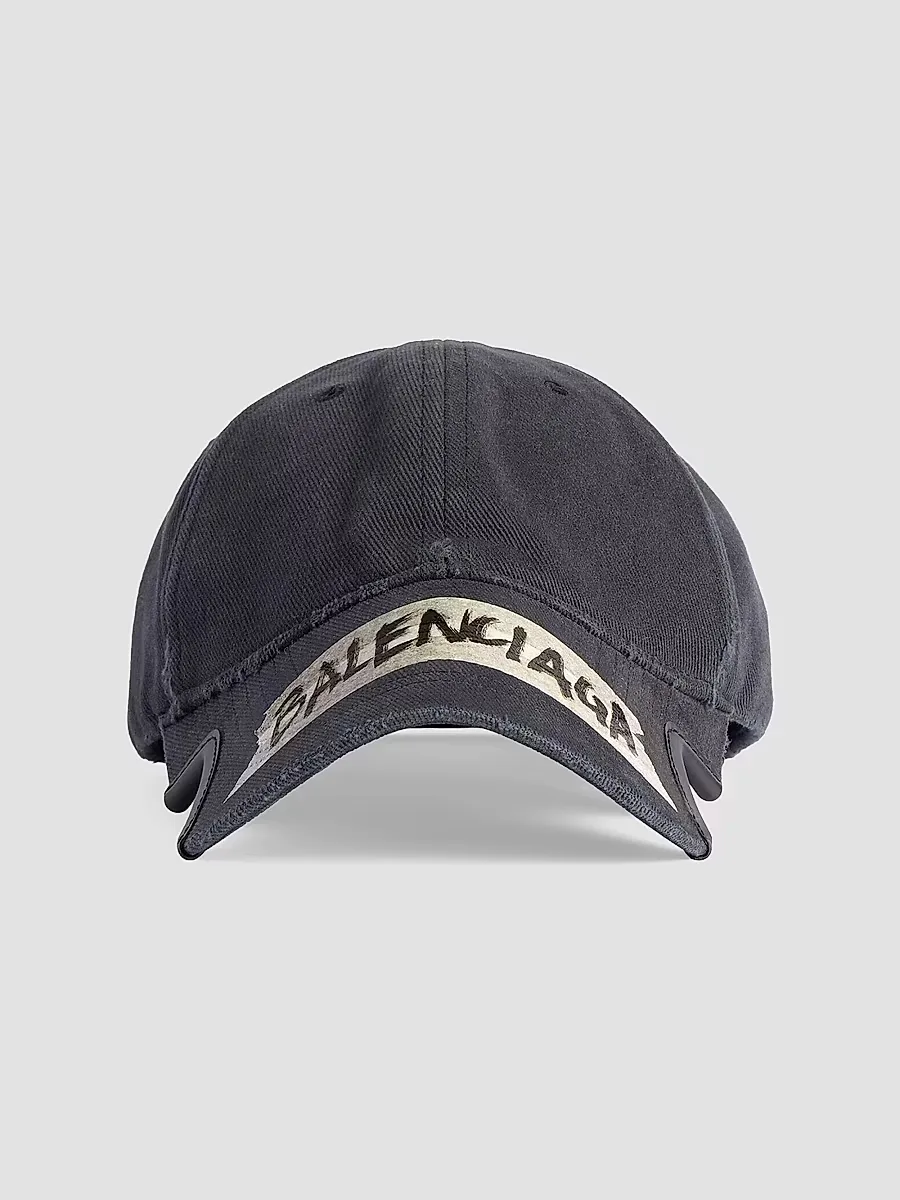 Masking Tape Cap by Balenciaga