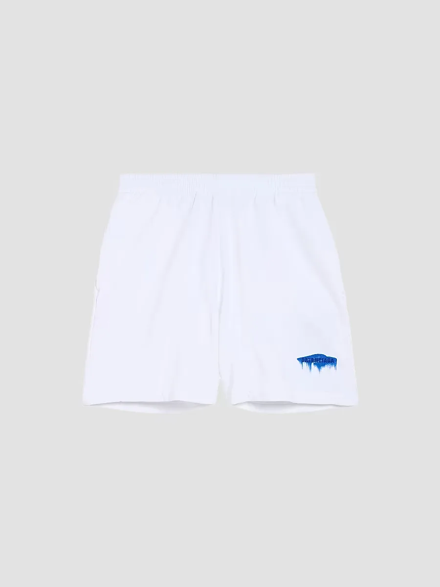 Wet Brush Relaxed Fit Shorts by Balenciaga
