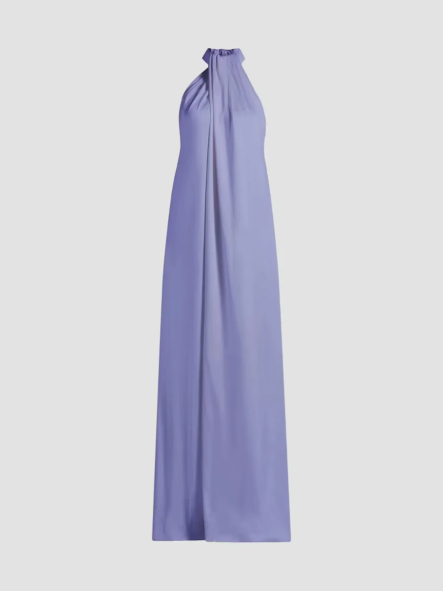 Envers Satin Halterneck Maxi Dress by Stella McCartney