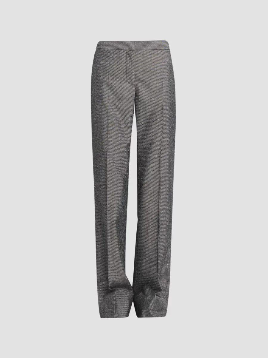 Twill Straight-Leg Pants by Stella McCartney