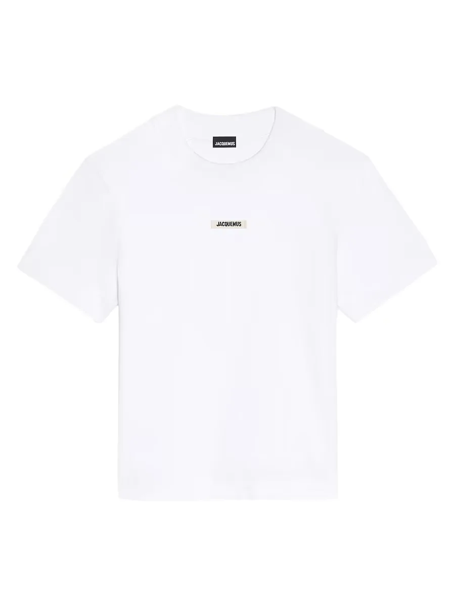 Grosgrain Cotton Logo T-Shirt