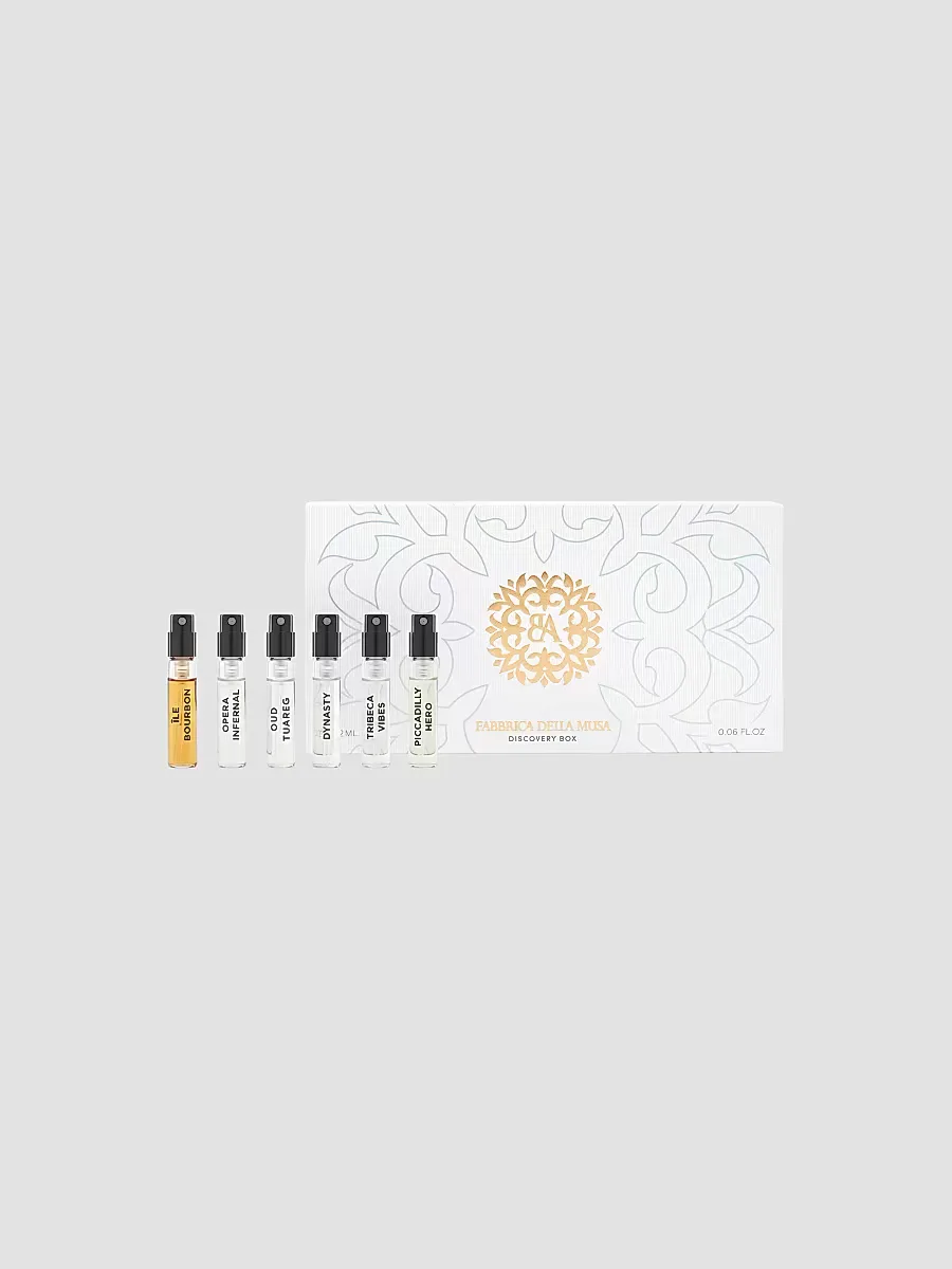 6-Piece Fragrance Discovery Set by Fabbrica Della Musa