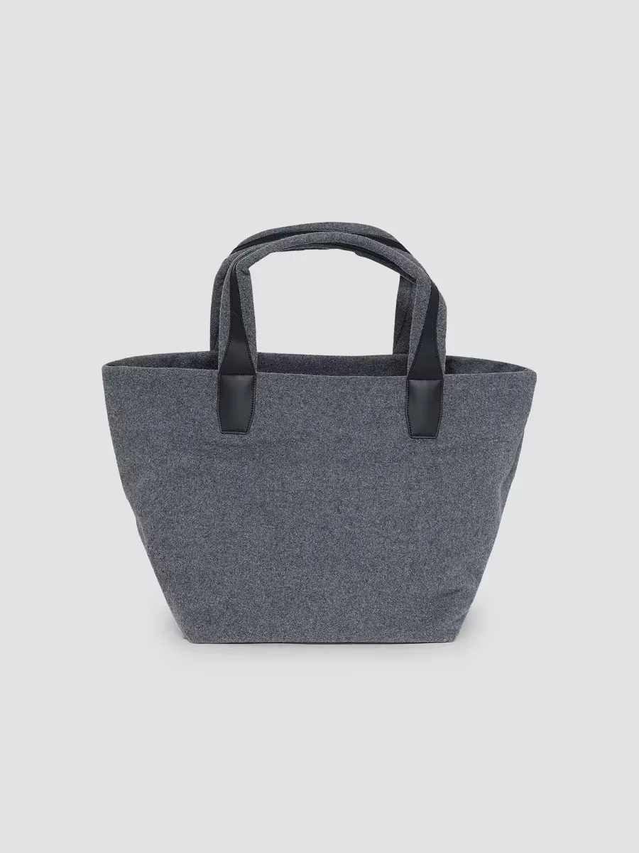 The Essence Wool Tote Bag by Vee Collective
