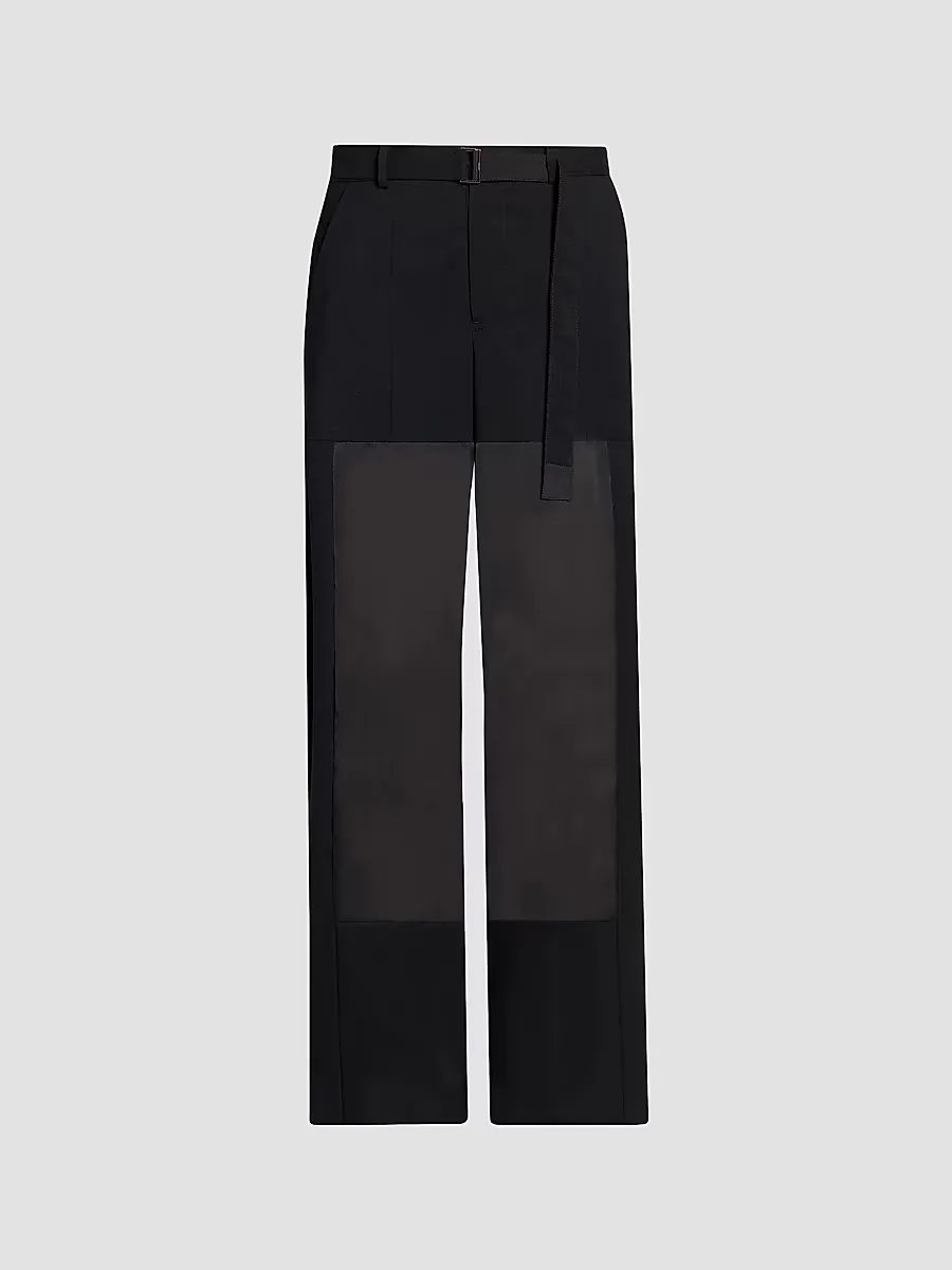 Wool Suiting Pants by Sacai