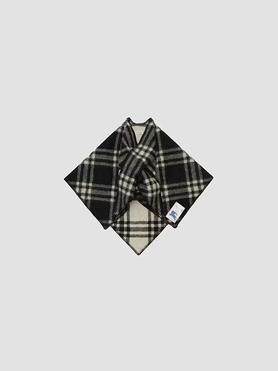 Rydal Check Wool Scarf by Burberry