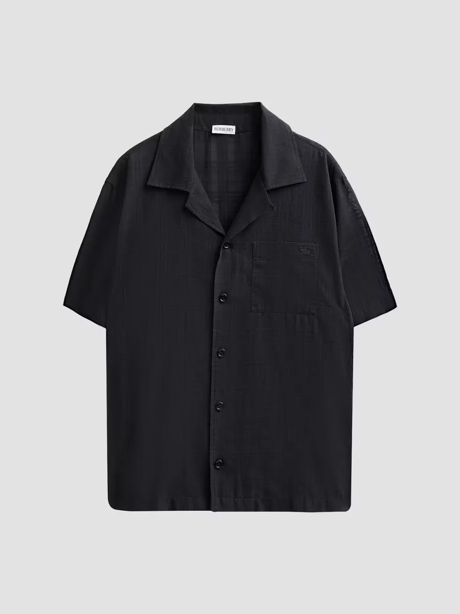 Signature Check Cotton Camp Shirt