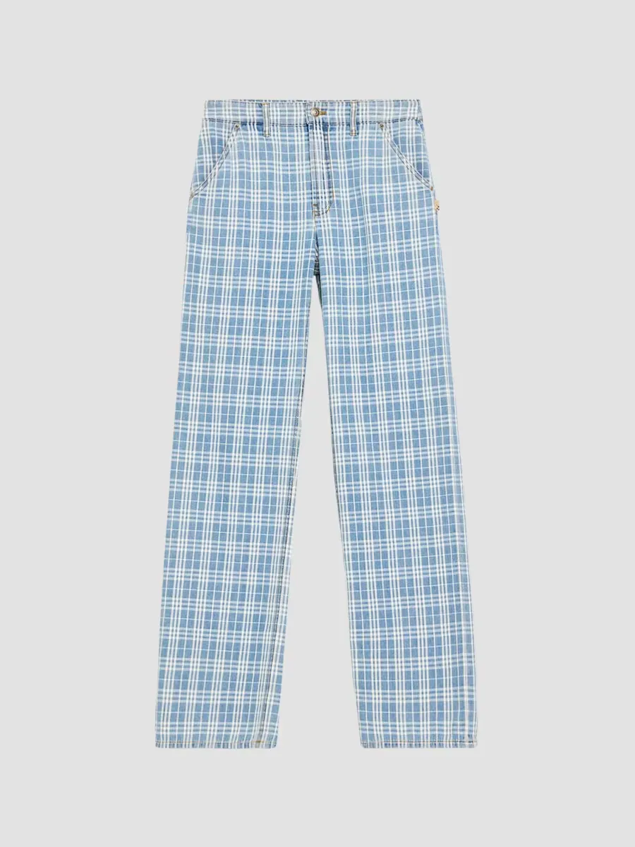 Drusilla Check Straight Pants by Burberry