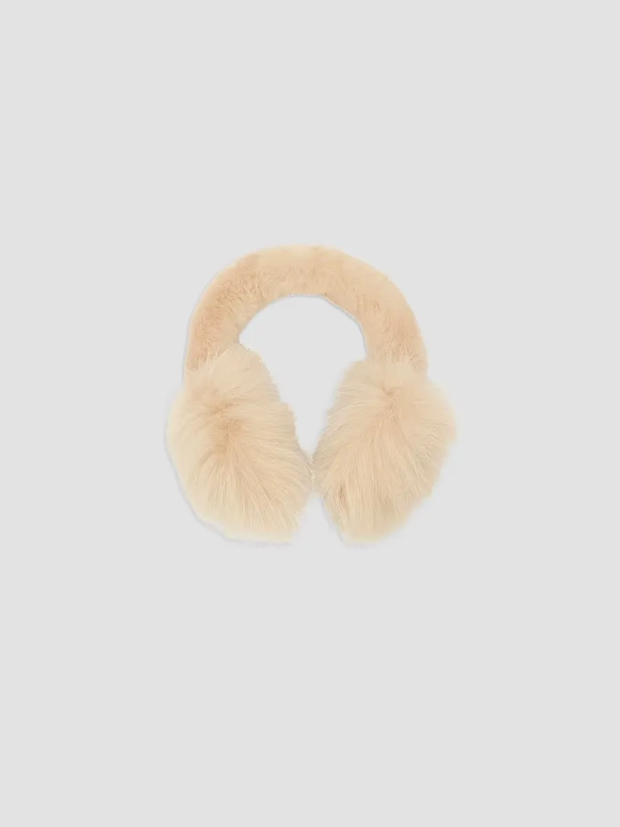 Wool-Cashmere Earmuffs by Burberry