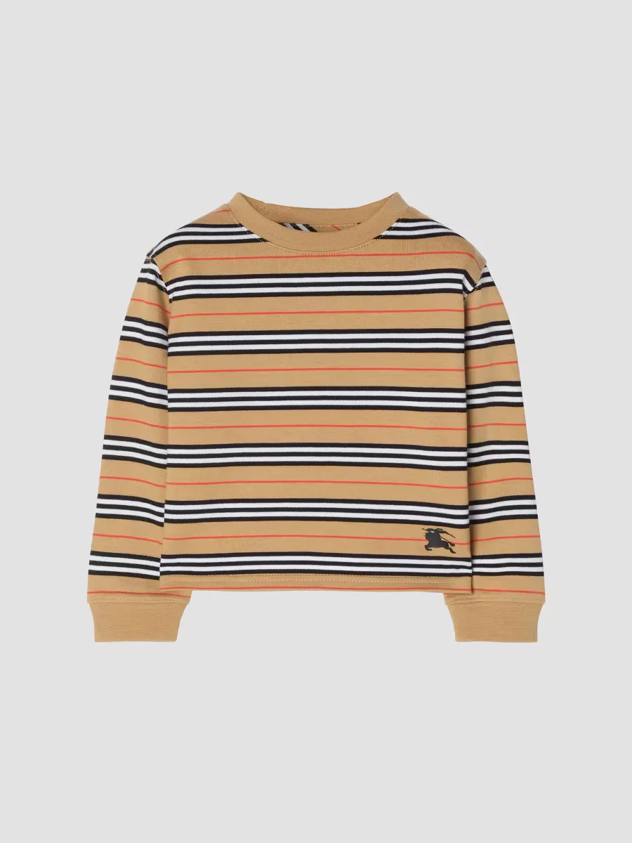Striped Long-Sleeve T-Shirt by Burberry