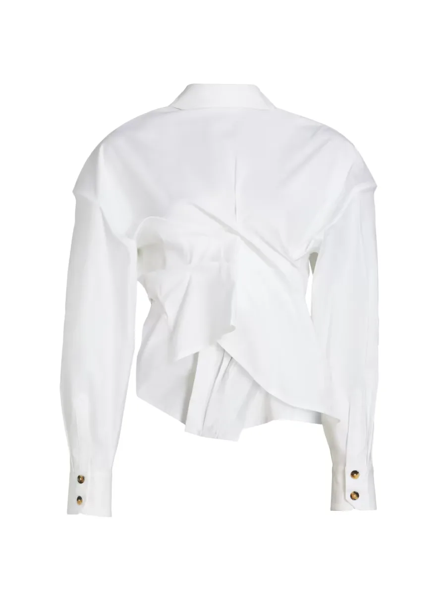 Twisted Reversed Shirt by A.W.A.K.E. MODE