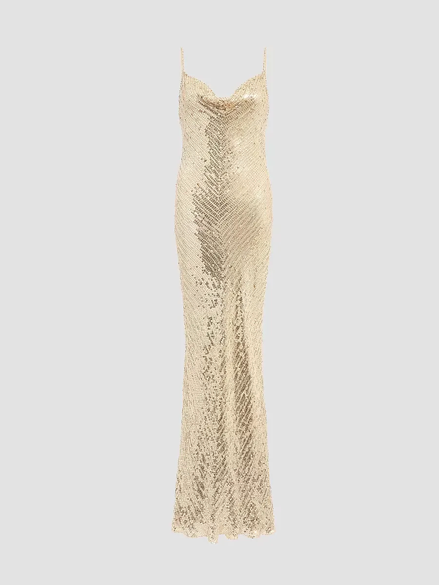 Ariel Sequined Gown by Jenny Packham