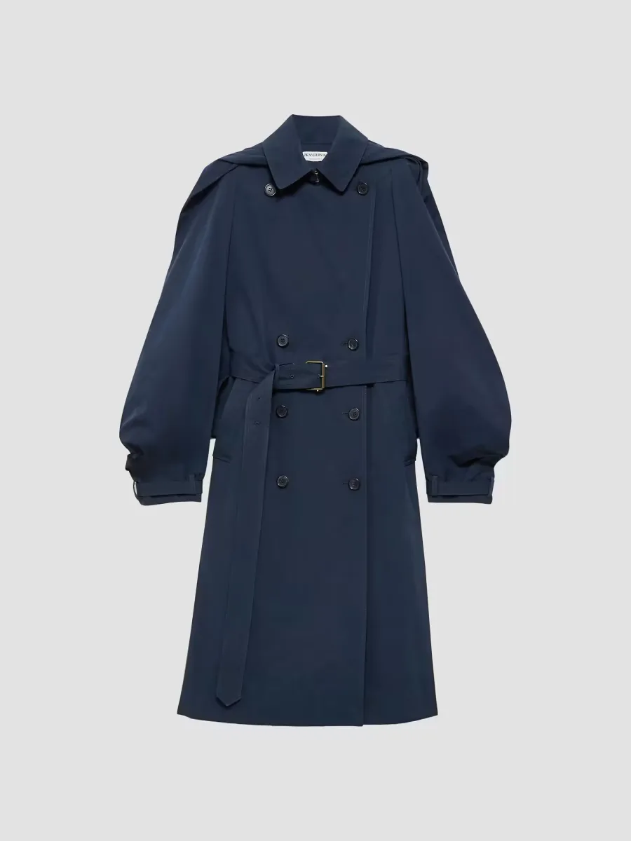Belted Cotton Trench Coat by JW Anderson