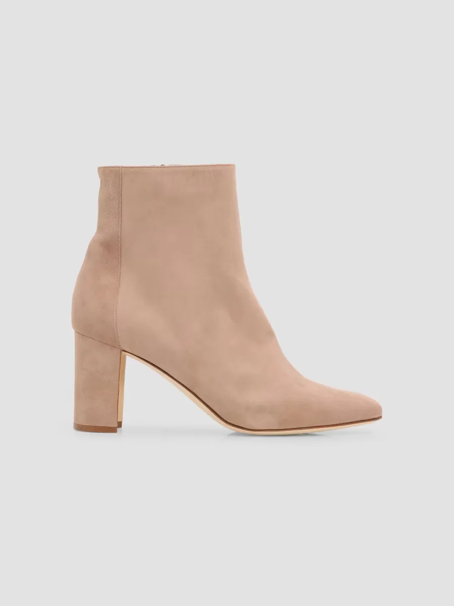 Rosie Samba 70MM Suede Boots by Manolo Blahnik