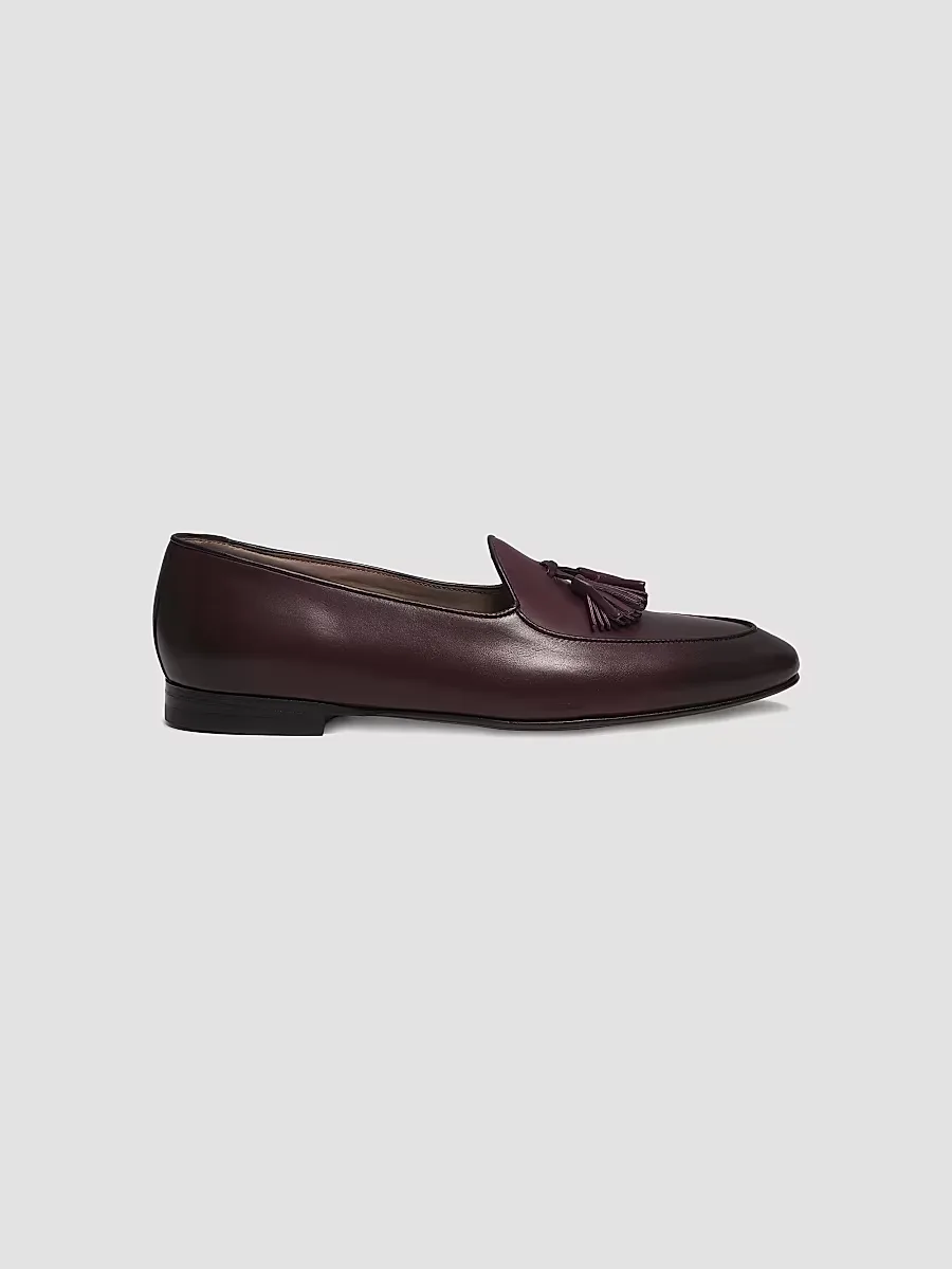 Lennox Leather Loafers by Manolo Blahnik