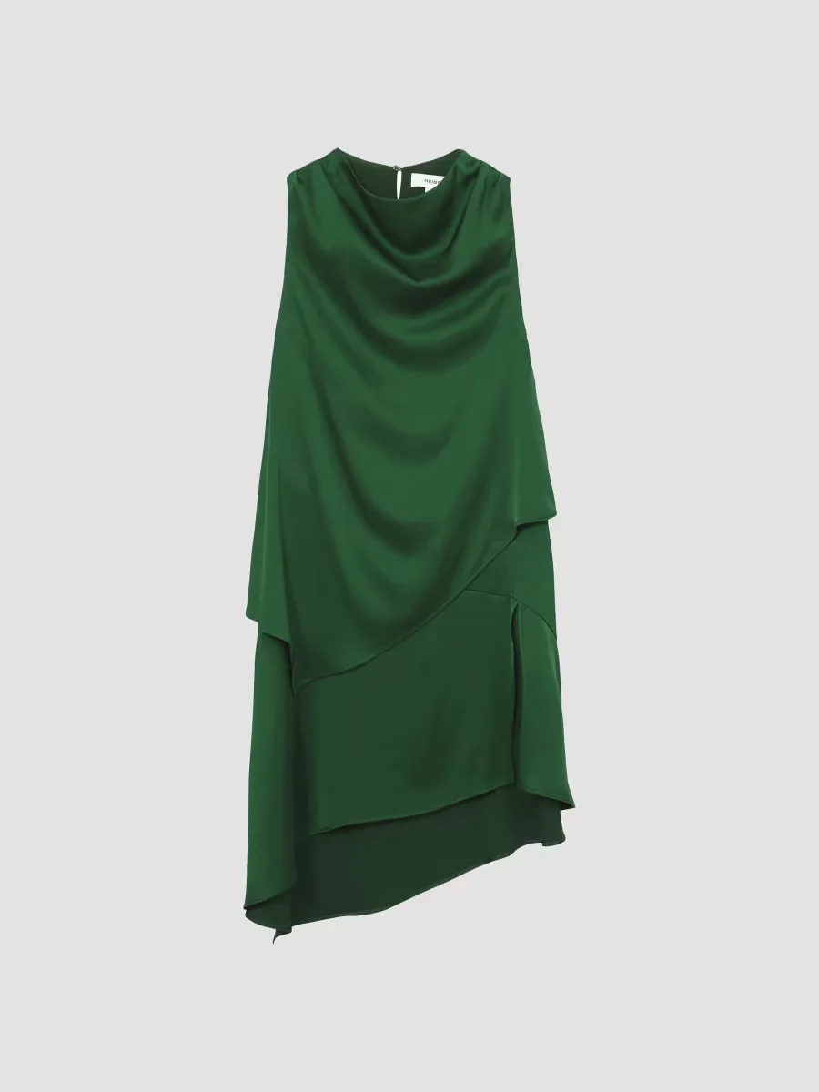 Eloise Draped Midi-Dress by Reiss
