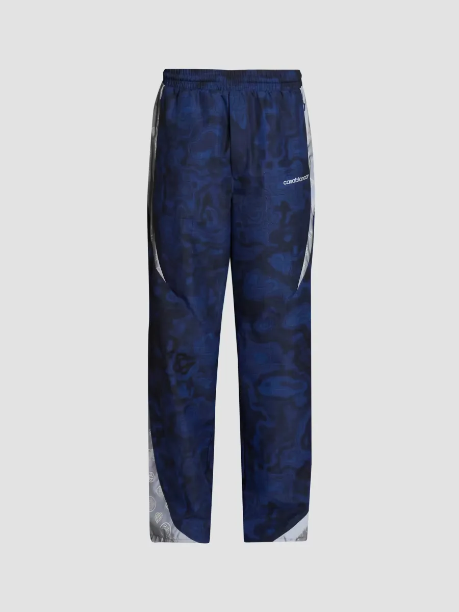 Printed Wide-Leg Track Pants by Casablanca