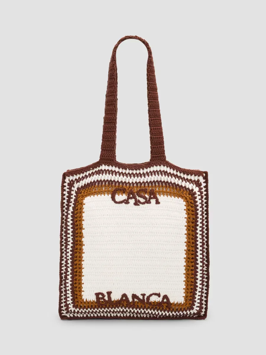 Crochet Cotton Tote by Casablanca