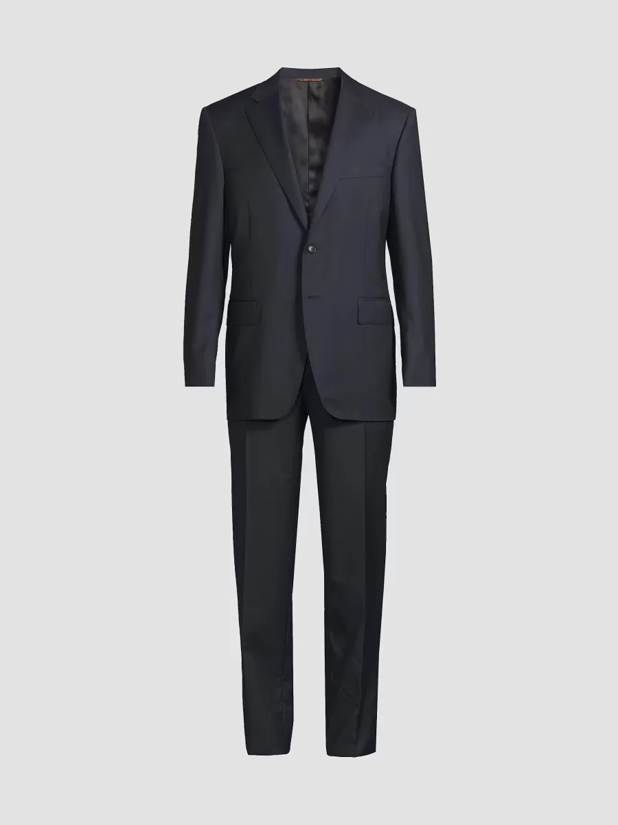 Siena Two-Button Wool Regular-Fit Suit by Canali