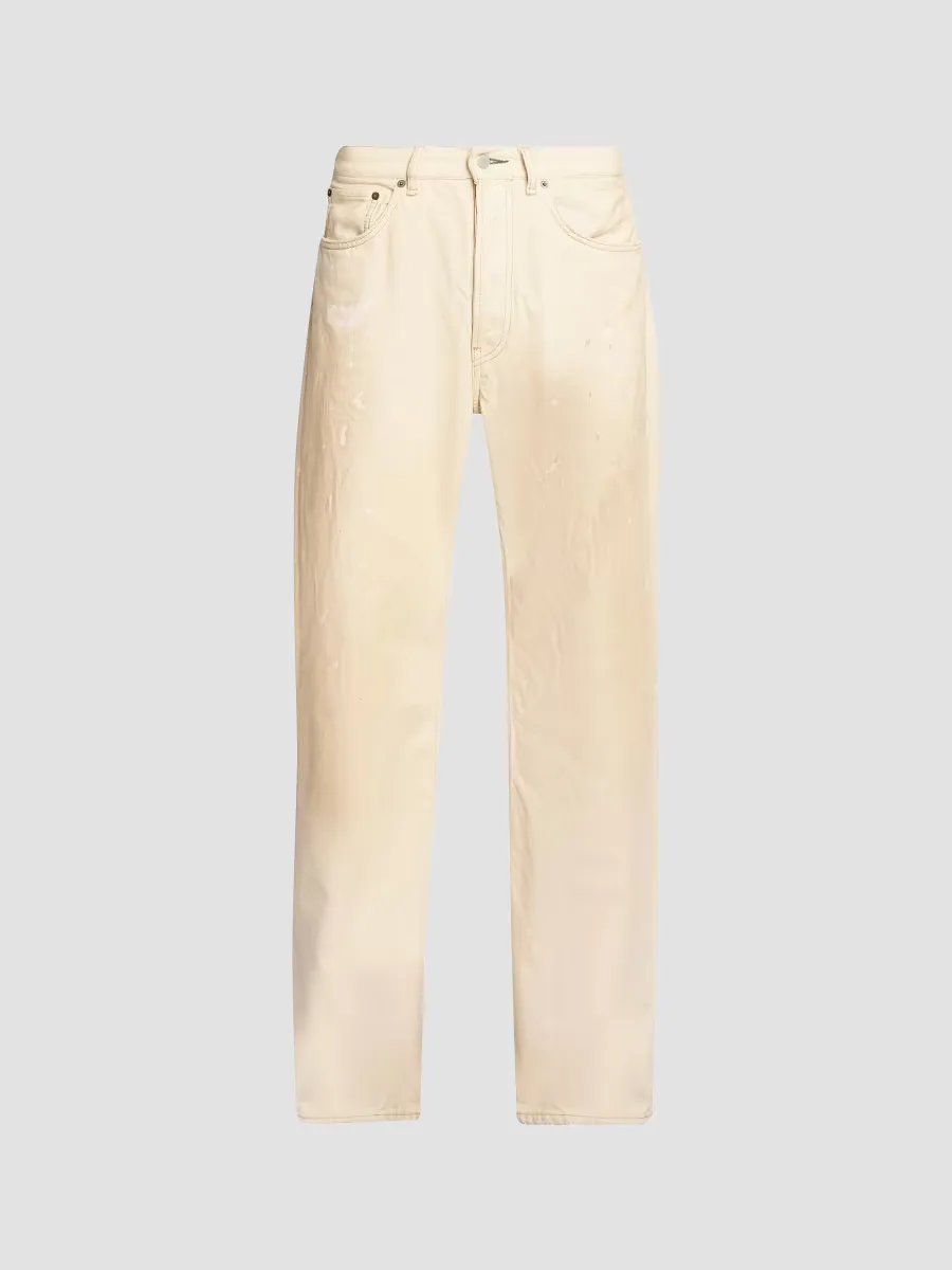 Trafalgar Bleach Splatter Straight-Leg Jeans by Acne Studios