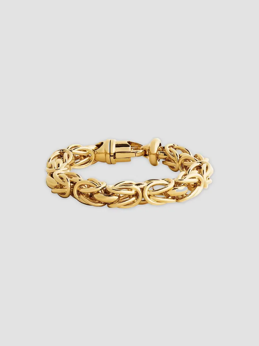 Byzantine 24K Gold-Plated Link Chain Bracelet by Totême