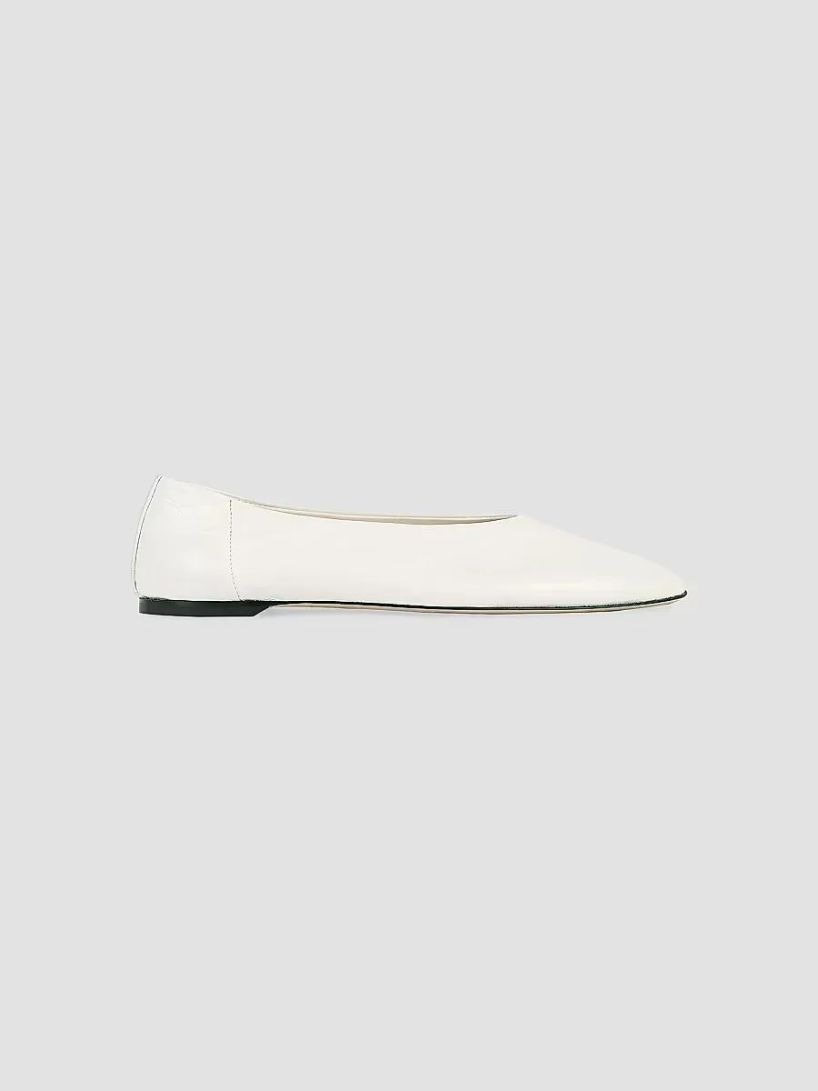 Leather Ballet Flats