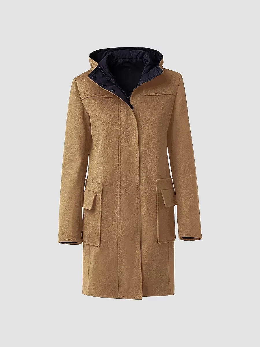 Duffel Reversible Coat by Akris Punto