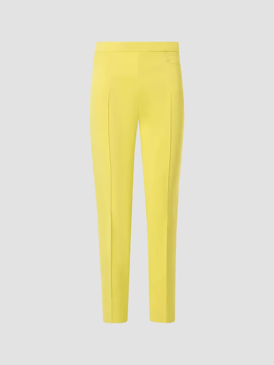 Franca Stretch-Cotton Ankle-Length Straight Pants by Akris Punto