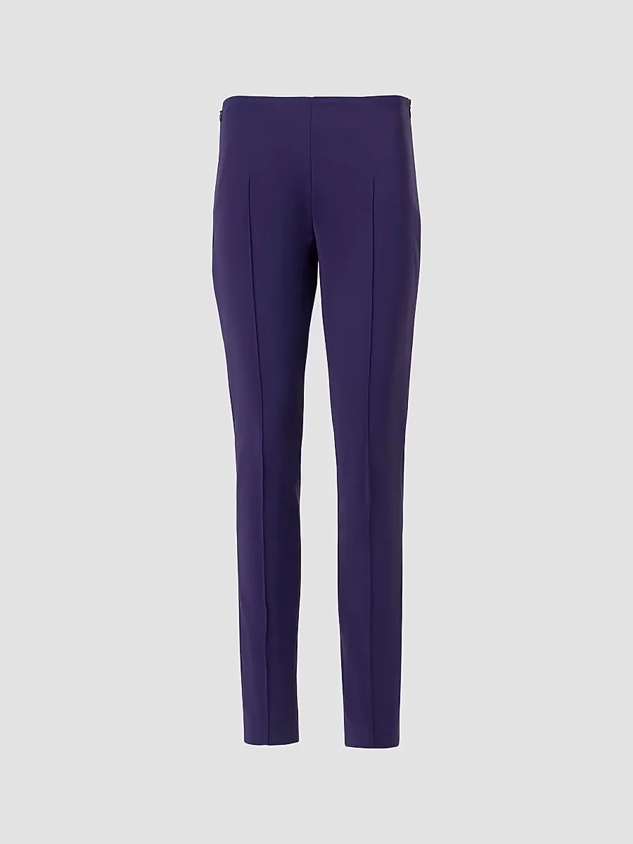 61Melissa Stretch Cotton-Blend Slim-Leg Pants by Akris