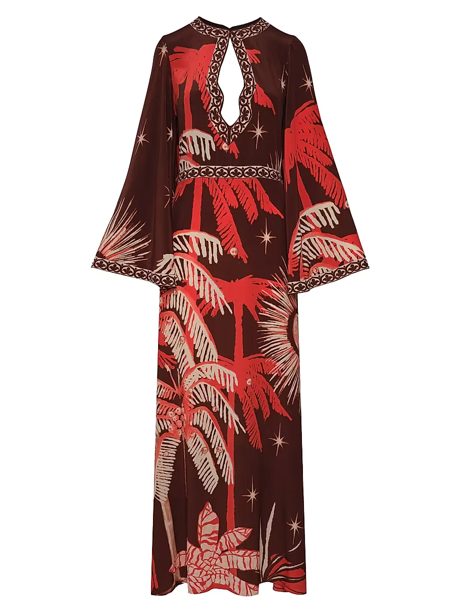 Leyenda Del Tiempo Maxi Dress by Johanna Ortiz
