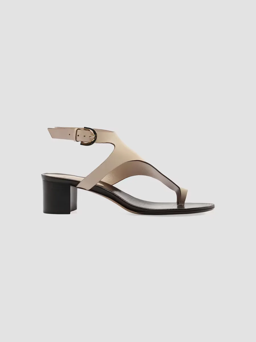 Eliah 45MM Toe-Loop Leather Sandals