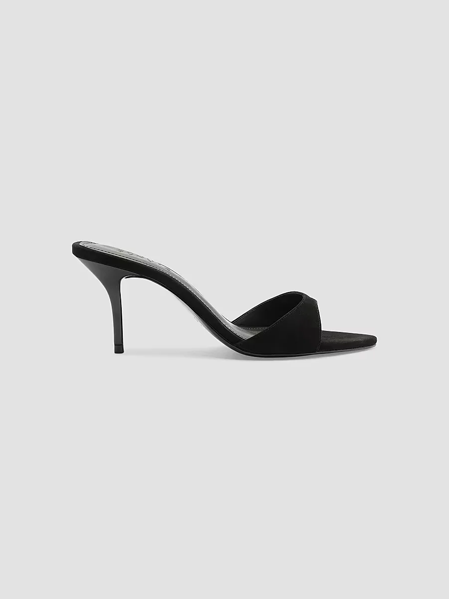 Elodie 75MM Suede Mules