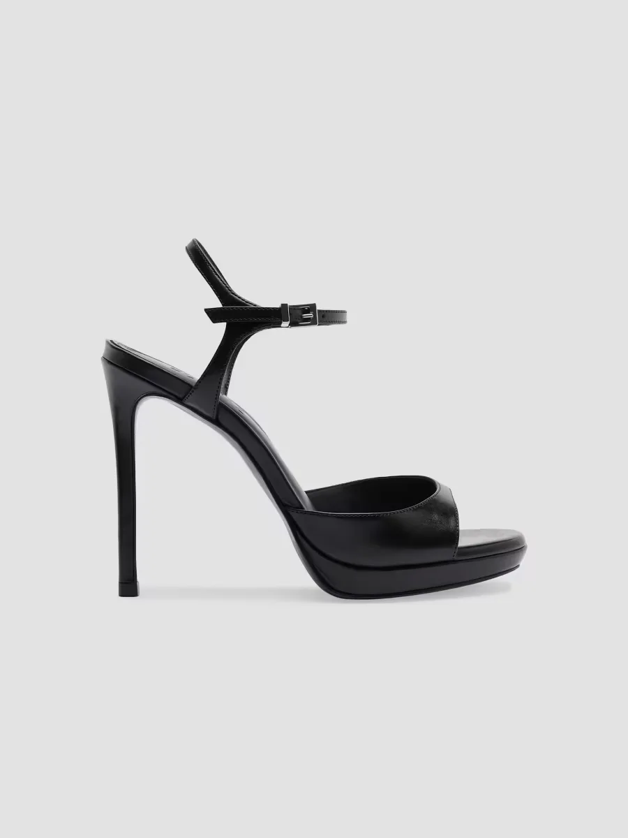 Scarlett 115MM Leather Platform Sandals