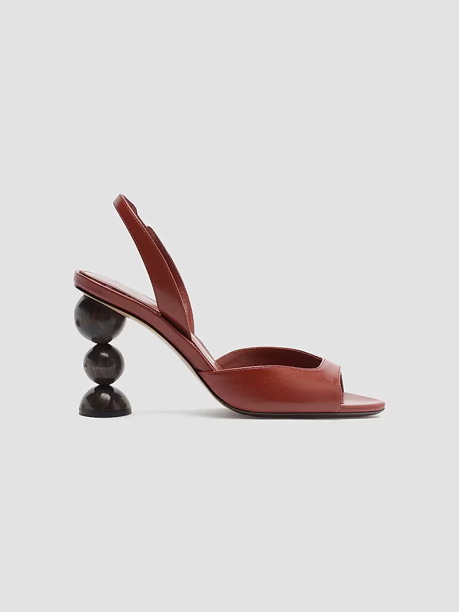Tropicana 85MM Leather Sandals by Alexandre Birman