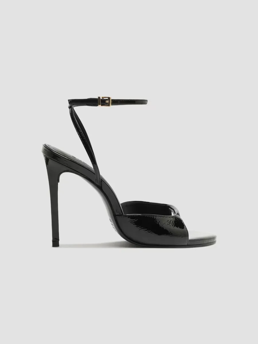 Arlette 105MM Patent Leather Sandals by SCHUTZ