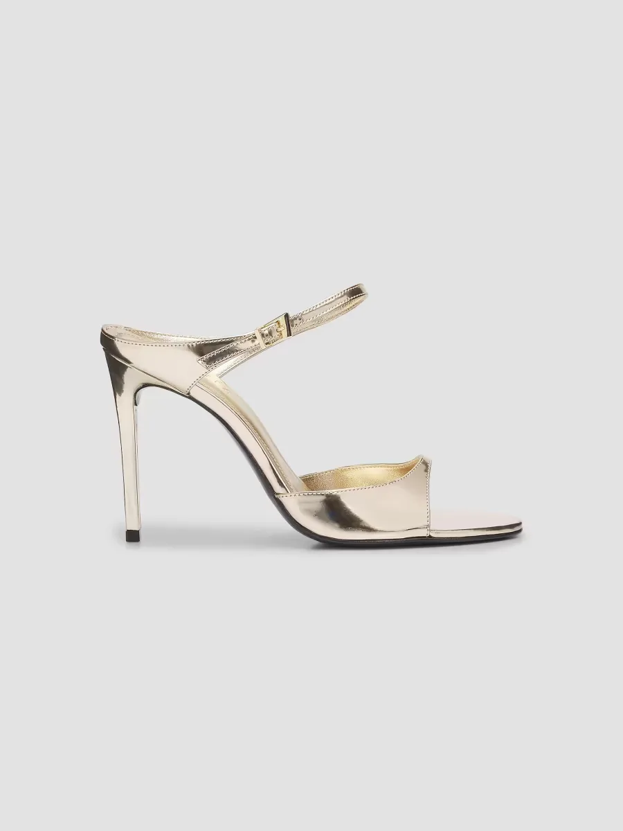 Lyra 100MM Patent Leather Slip-On Sandals by SCHUTZ