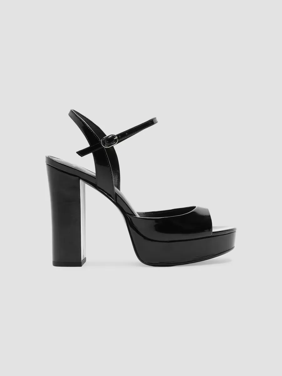 Amy 120MM Leather Platform Sandals