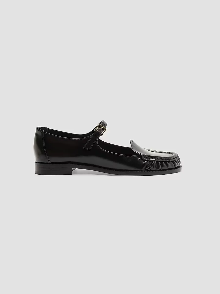 Tyla 20MM Leather Mary Jane Loafers by SCHUTZ