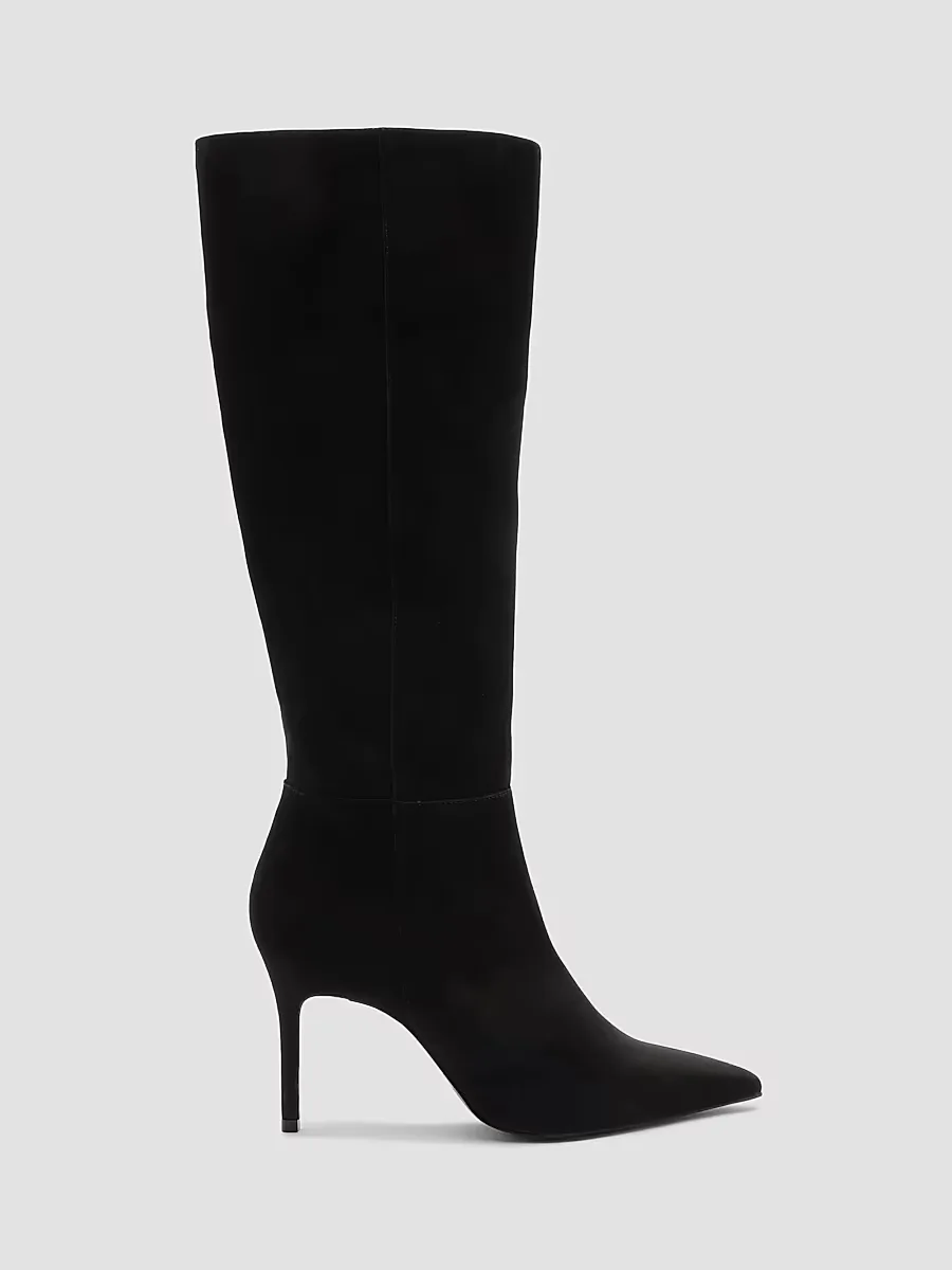 Mikki 80MM Nubuck Leather Knee-High Boots