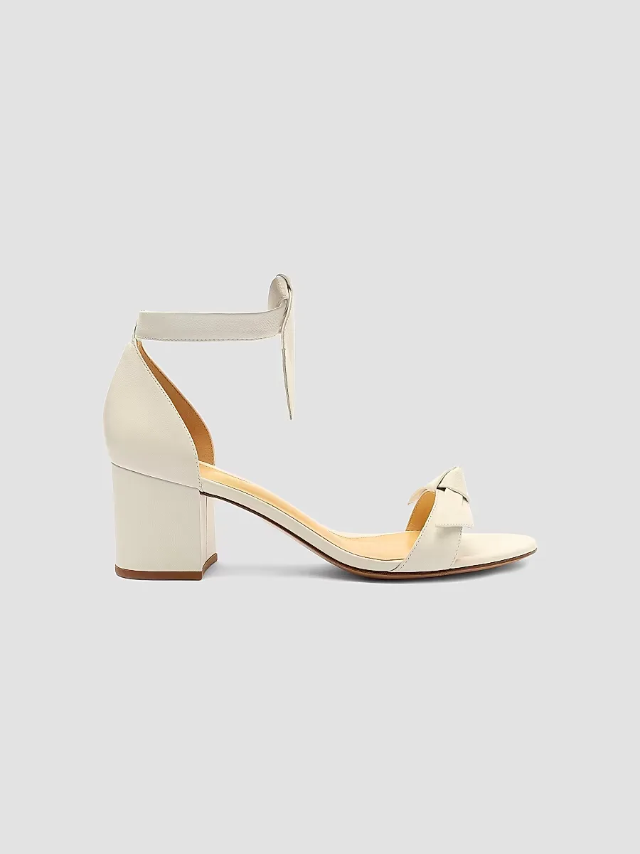 Clarita Block Leather Sandals