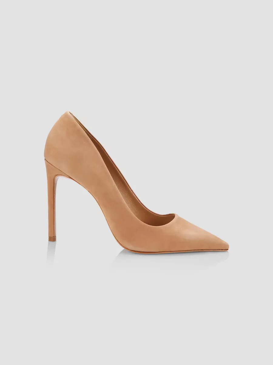 Lou Pointed-Toe Nubuck Pumps by SCHUTZ