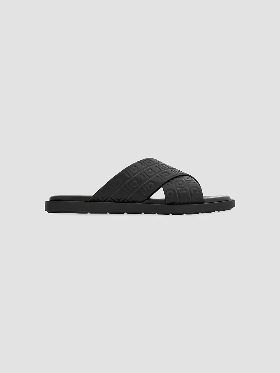 Brise Hug Leather Sandals by Ferragamo