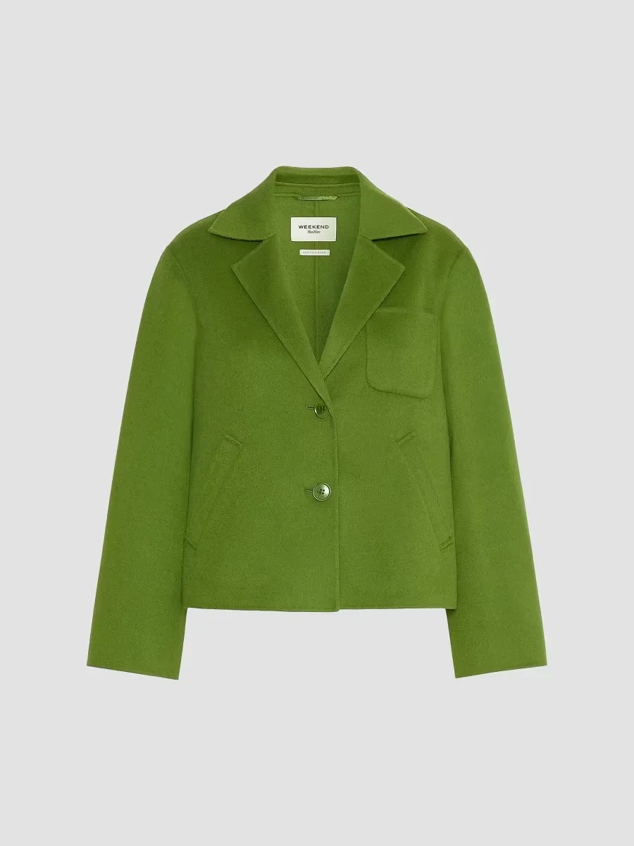Weekend Max Mara Double Wool Cropped Jacket by Max Mara
