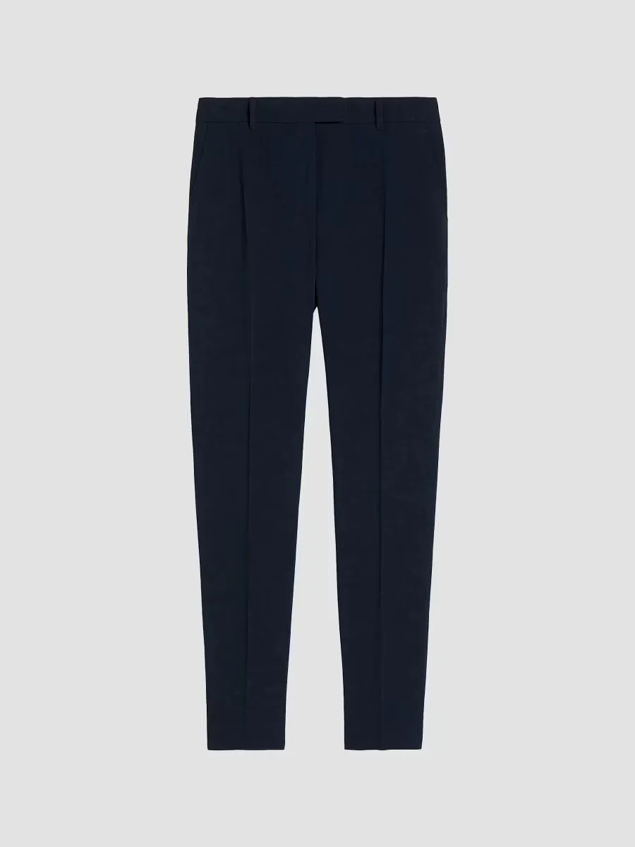 Straight Fit Cady Trousers by Max Mara